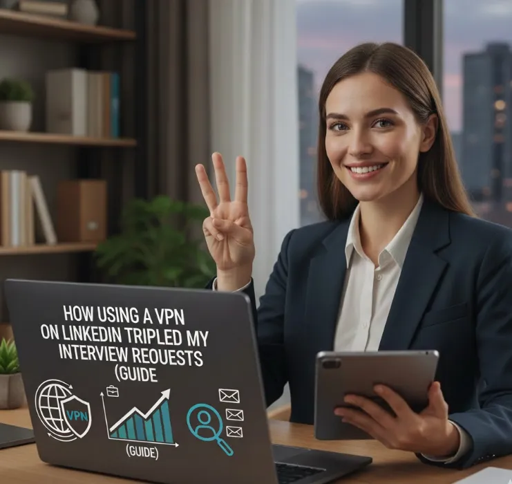 How Using a VPN on LinkedIn Tripled My Interview Requests (2026 Guide）
