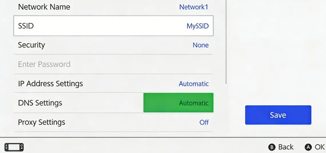 Nintendo Switch Error Code 2110-3127 fix