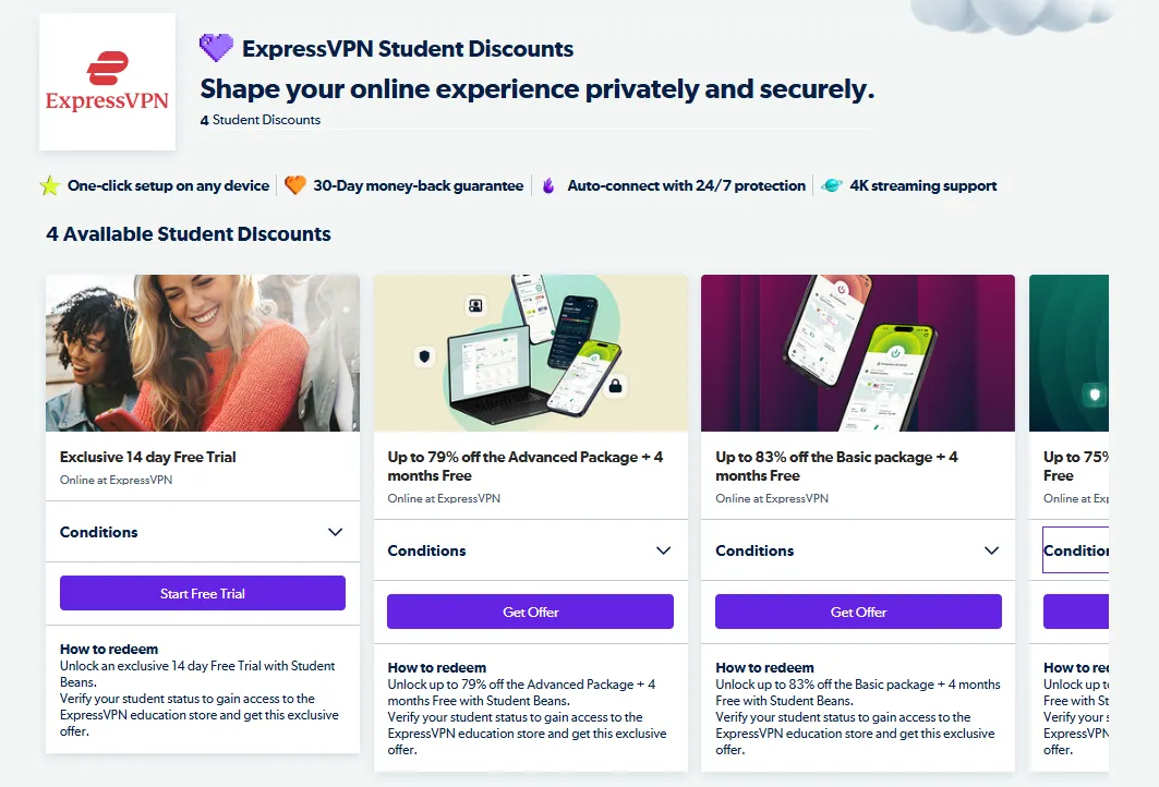 xpressVPN student discount guide 2026: Save up to 83% on premium VPN services with student verification
