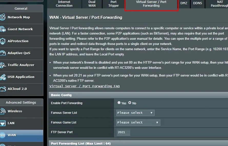 How to configure port forwarding on a router to get an Open NAT type in GTA 6