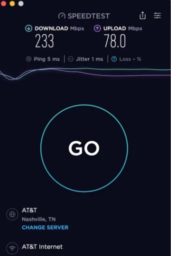 NordVPN iOS app interface and WireGuard speed test results on iPhone 16 Pro